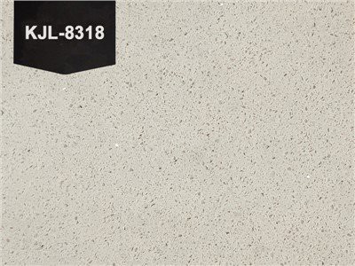 White Shimmer Quartz Stone Slab